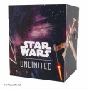Asmodee Star Wars: Unlimited Soft Crate - X-Wing/TIE Fighter Deck Box