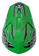 Kask Motocyklowy Enduro Zielony S