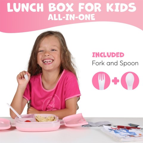 LunchBox Kids Window - Pink - 800ml