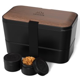 Lunchbox Nestable - Walnut Black - 1500ml