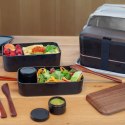 Lunchbox Nestable - Walnut Black - 1500ml
