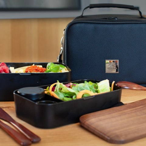 Lunchbox Nestable - Walnut Black - 1500ml