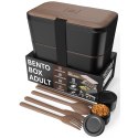 Lunchbox Nestable - Walnut Black - 1500ml