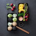 Lunchbox Original - Black & Bamboo - 1200 ml