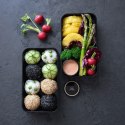 Lunchbox Original - Black & Bamboo - 1200 ml