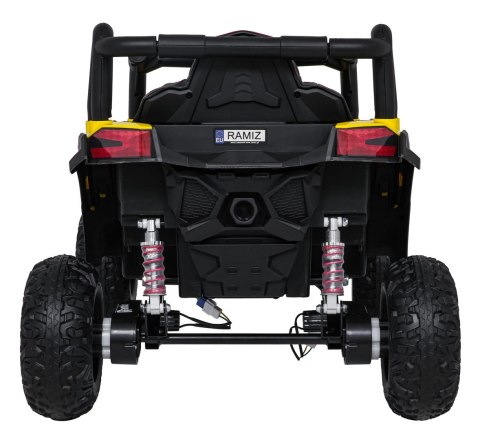Pojazd Buggy Madman UTV-MX Żółty