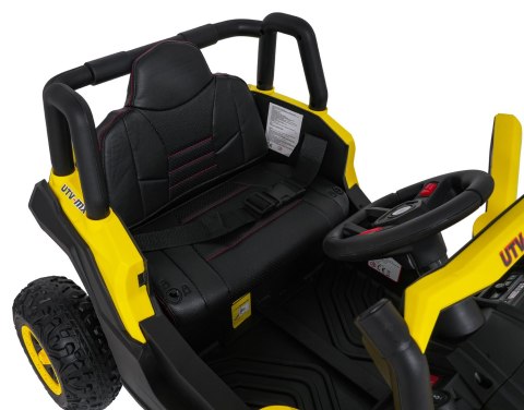 Pojazd Buggy Madman UTV-MX Żółty