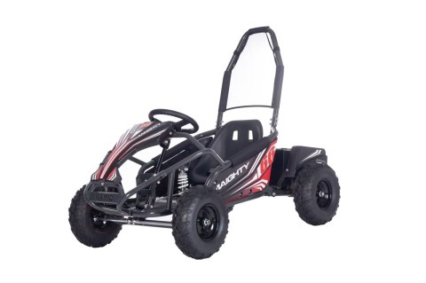 Pojazd Gokart Elektryczny MAIGHTY Czarny