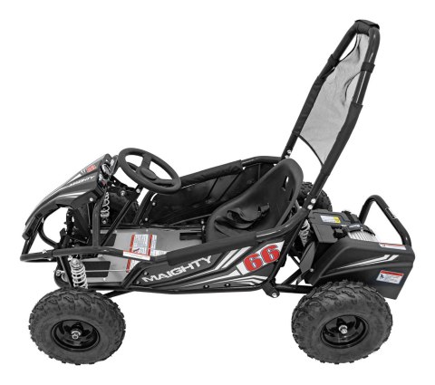 Pojazd Gokart Elektryczny MAIGHTY Czarny