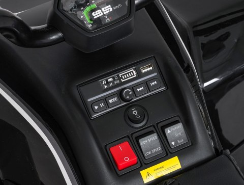 Pojazd Quad Fast Wheel Czarny