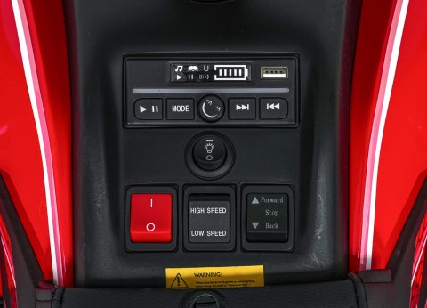 Pojazd Quad Fast Wheel Czerwony