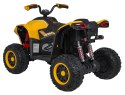 Pojazd Quad Fast Wheel Żółty