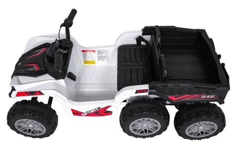 Pojazd Quad Sport TX ATV Biały
