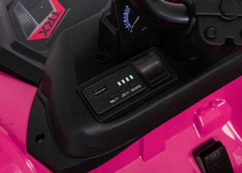 Pojazd Quad Sport TX ATV Różowy