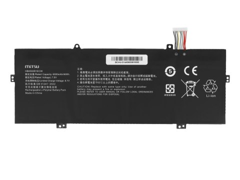 Bateria Mitsu do Huawei Matebook 14, X Pro, MagicBook (9 PIN)