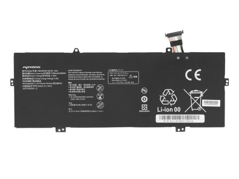 Bateria Movano do Huawei Matebook 14 2020, X Pro 2021 (12 PIN)