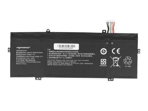 Bateria Movano do Huawei Matebook 14, X Pro, MagicBook (9 PIN)