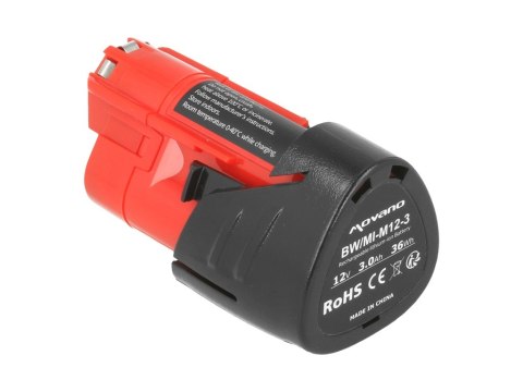 Bateria Movano do Milwaukee C12, M12