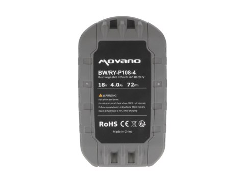 Bateria Movano do Ryobi P102, P104, P108 (4000 mAh)