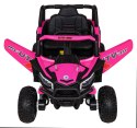 Pojazd Buggy Madman UTV-MX Różowy