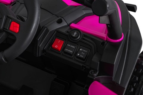 Pojazd Buggy Madman UTV-MX Różowy