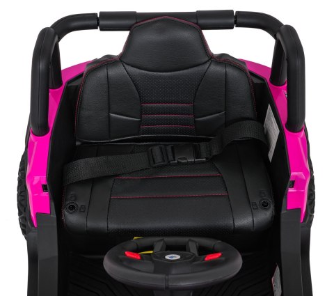 Pojazd Buggy Madman UTV-MX Różowy