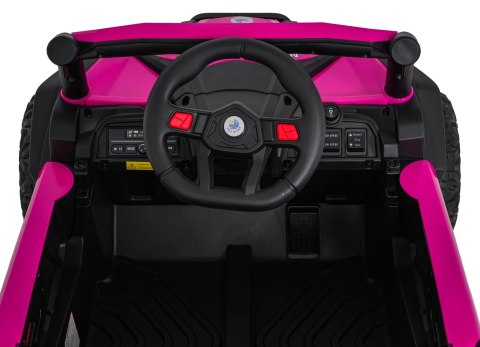 Pojazd Buggy Madman UTV-MX Różowy