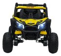 Pojazd Buggy Madman UTV-MX Żółty