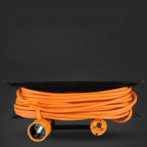 Przedłużacz Ogrodowy V-TAC 15M 16A z uchwytem do zwijania i klapką