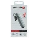 Słuchawka bluetooth do rozmów Headset Swissten Caller - biała