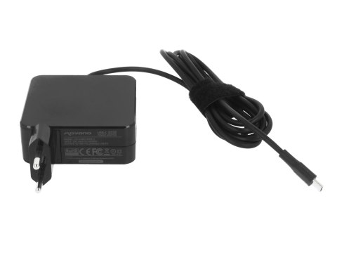 Zasilacz Movano 65W USB type C USB-C (black)