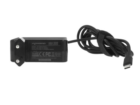 Zasilacz Movano 65W USB type C USB-C (black)