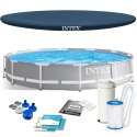 Basen ogrodowy stelażowy 366 x 76 cm 4w1 INTEX 26712