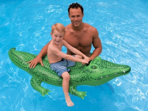 Krokodyl dmuchany do pływania 168 x 86 cm INTEX 58546