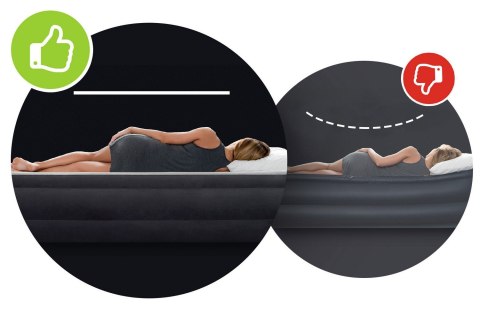 Materac dmuchany 191x99x25 cm jednoosobowy INTEX 64107