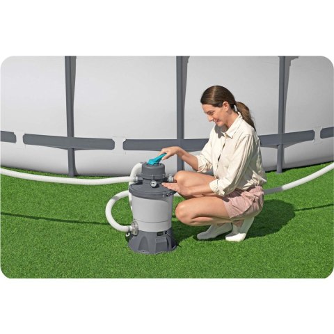 Pompa piaskowa 3596 l/h + Piasek 25kg Bestway