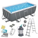 Basen stelażowy ogrodowy 412 x 201 x 122 cm 10w1 BESTWAY 56457N
