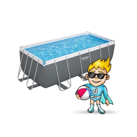 Basen stelażowy ogrodowy 412 x 201 x 122 cm 10w1 BESTWAY 56457N