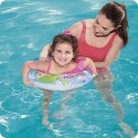 Koło plażowe do pływania Morskie Przygody dla dzieci Bestway 36113 syreny