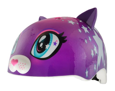 Kask dziecięcy juniorski RASKULLZ STAR KITTY roz. S CHILD FS 5+ (50-54 cm) (NEW 2026)