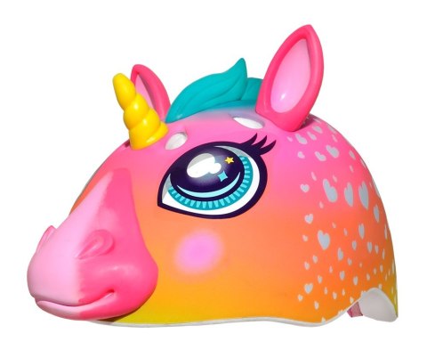 Kask dziecięcy juniorski RASKULLZ SUPER RAINBOW CORN LED roz. S CHILD FS 5+ (50-54 cm) (NEW 2026)