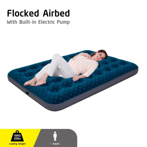 Duży dmuchany materac jednoosobowy AVENLI 191x99x22