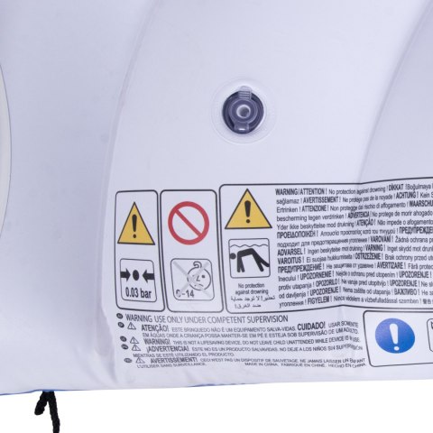 Duży materac basenowy z oparciem SUNCLUB