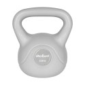 Kettlebell bitumiczny 22 kg szary REBEL ACTIVE