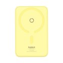 Powerbank magnetyczny Baseus MagPro Magnetic 5000mAh 20W, magsafe (żółty)