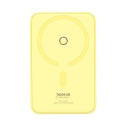 Powerbank magnetyczny Baseus MagPro Magnetic 5000mAh 20W, magsafe (żółty)