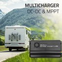 Qoltec Automatyczna Ładowarka DC-DC 12V z regulatorem MPPT | 40A | LiFePO4 AGM GEL STD