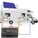 Qoltec Automatyczna Ładowarka DC-DC 12V z regulatorem MPPT | 40A | LiFePO4 AGM GEL STD