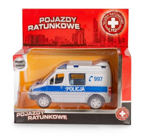 Daffi - Mercedes Benz Sprinter Policja -11,5X6X11cm