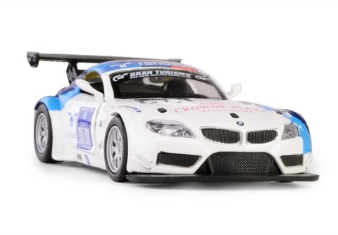 MSZ - BMW Z4 GT3 Biały-Niebieski, skala 1:38